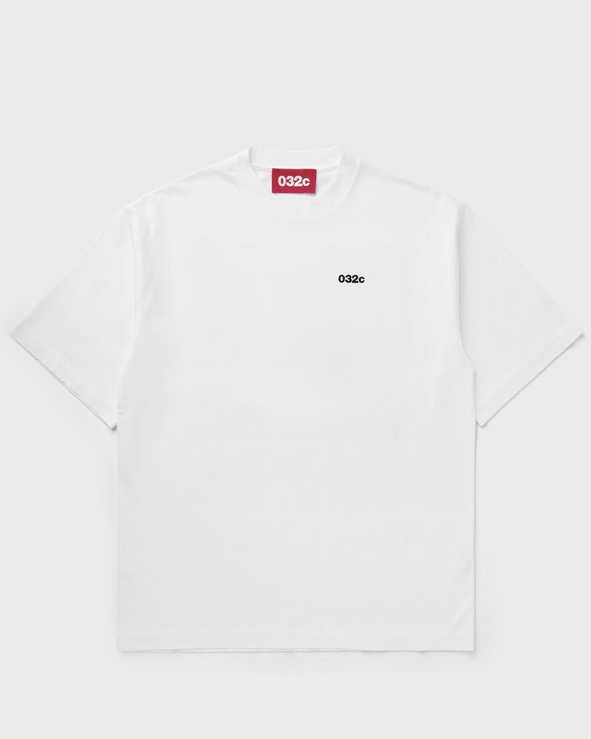 Футболка 032C CANDLE DINNER T-SHIRT білий | F25-URC-0115-100