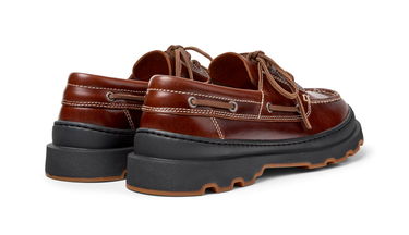 Кросівки та взуття Camper Brutus+ Chunky Laced Loafers Коричневий | K101067-001, 2