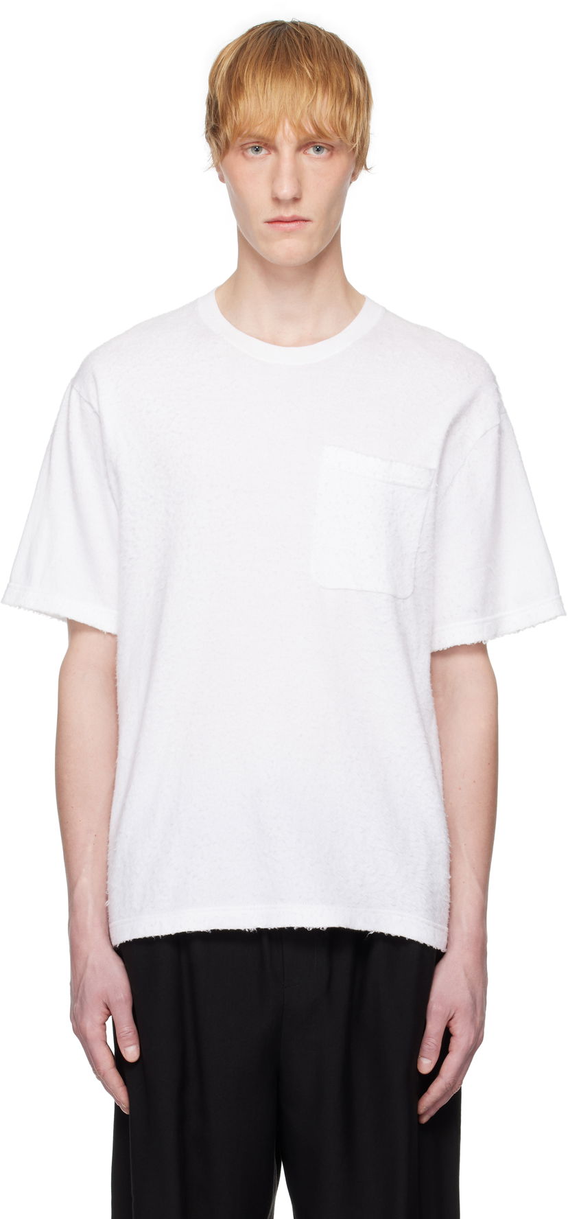 Футболка The Row The Row Paddy Pocket T-Shirt білий | 996-Y916