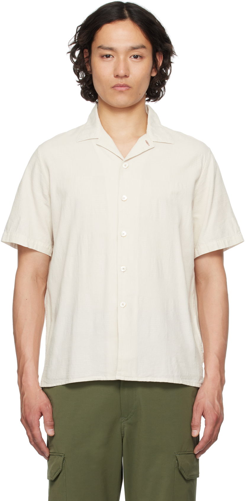 Сорочка Paul Smith PS Paul Smith Casual Fit Shirt бежевий | M2R-695U-P22251-08