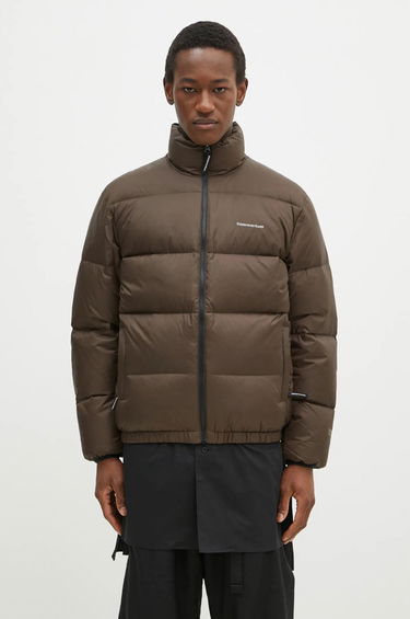 Пуховик thisisneverthat thisisneverthat PERTEX T Oversize Down Jacket Коричневий | TN243OOWHS01, 0