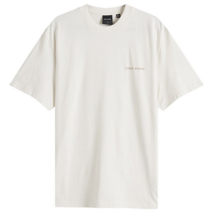 Футболка DAILY PAPER Daily Paper Men's Craft T-Shirt, Size Large білий | 2511045
