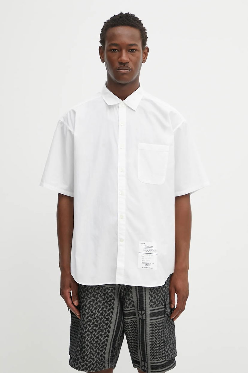 Сорочка Neighborhood NEIGHBORHOOD Trad Relaxed Fit Shirt білий | 251SPNH.SHM02