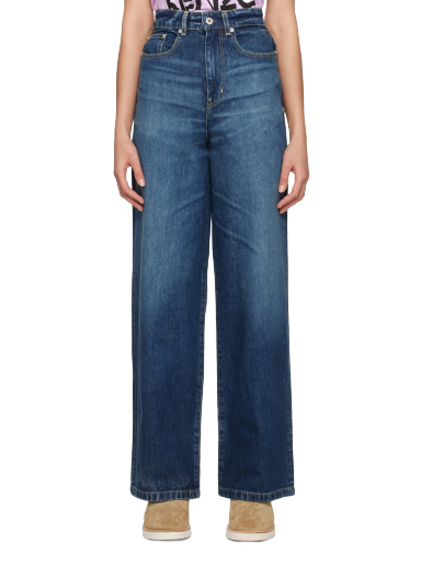 Джинси KENZO Paris Faded темно-синій | FD52DP2126B2