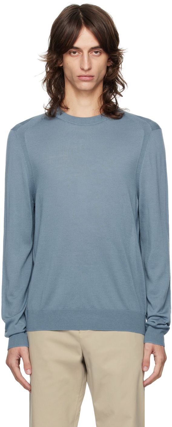 Cветр Paul Smith Paul Smith Crewneck Sweater Синій | M1R-562X-M02093-42