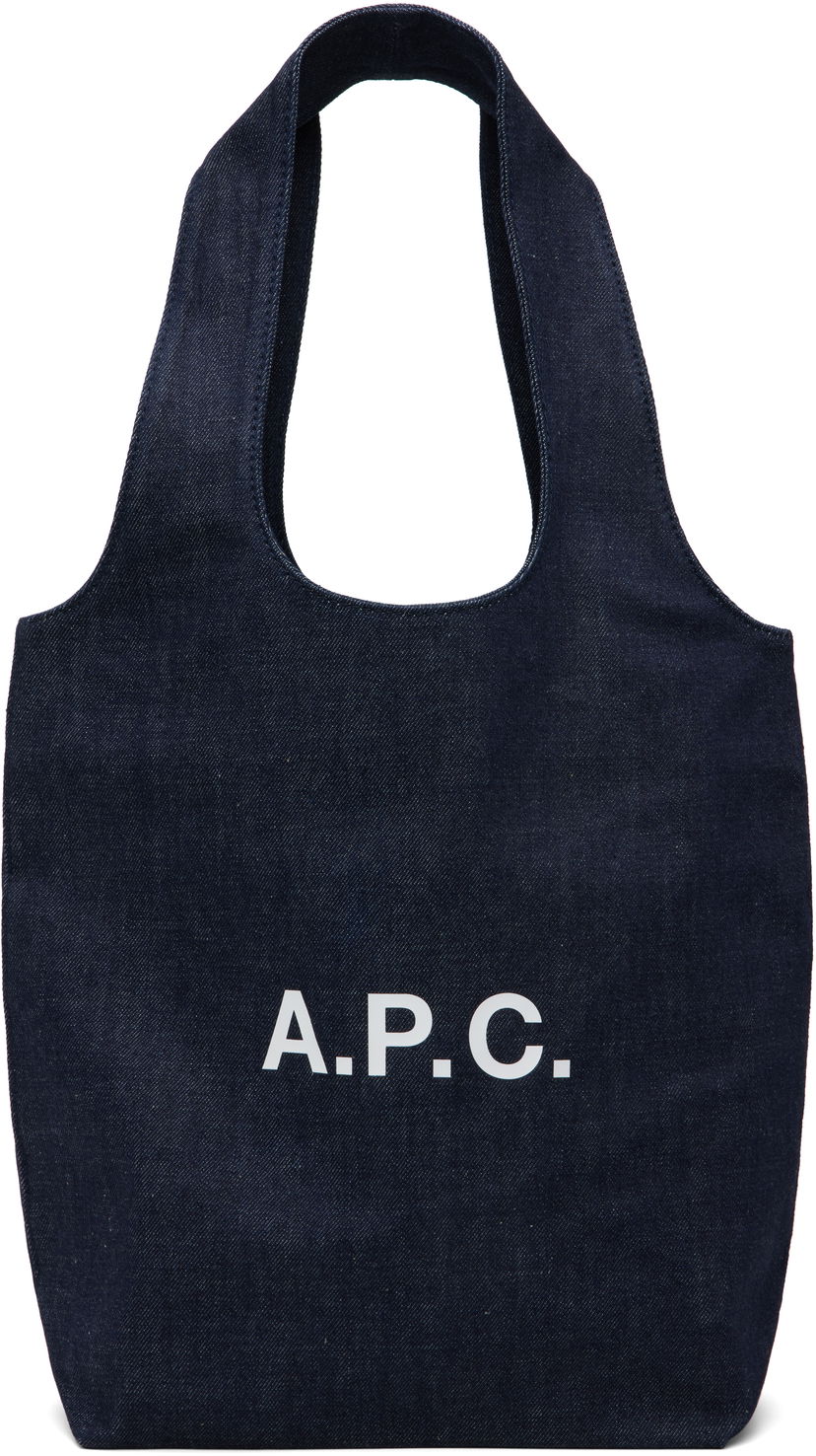 сумка-тоут A.P.C. A.P.C. Ninon Small Tote Bag темно-синій | COHIZ-M61861