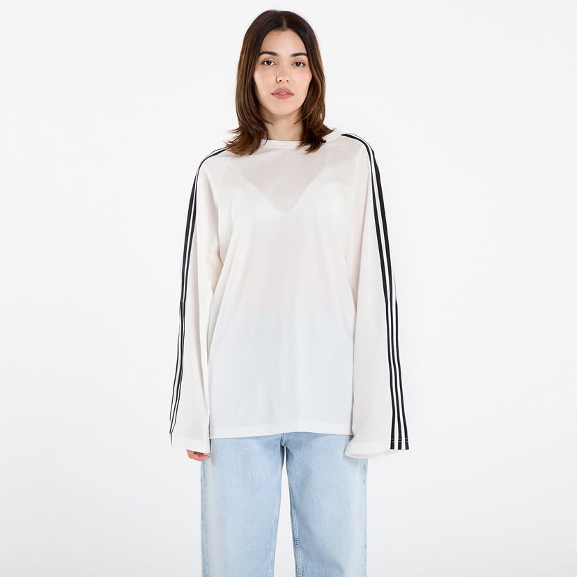 Футболка Y-3 Y-3 Wire Long Sleeve T-Shirt білий | JZ0635