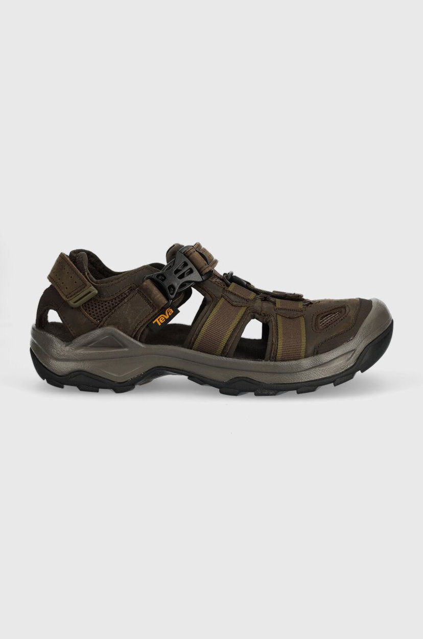 Кросівки та взуття Teva Teva Omnium 2 Leather Sandals Коричневий | 1019179.TKCF