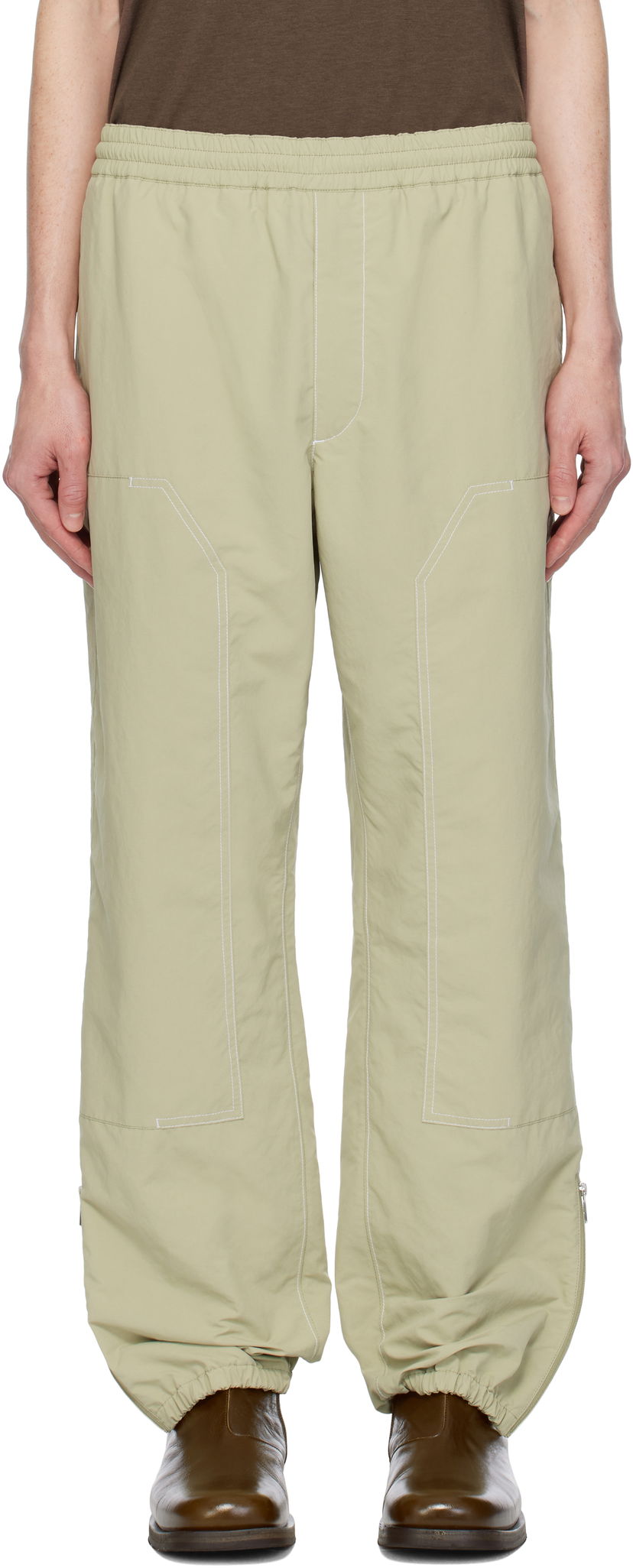 Спортивні штани Moncler Moncler CP Archivio Creativo Trousers Зелений | K10912A00021597SL