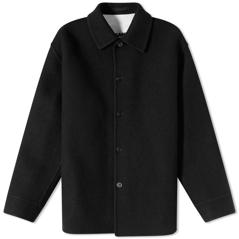Пальто Jil Sander Jil Sander Wool Overshirt чорний | J23BN0006-J40020-001