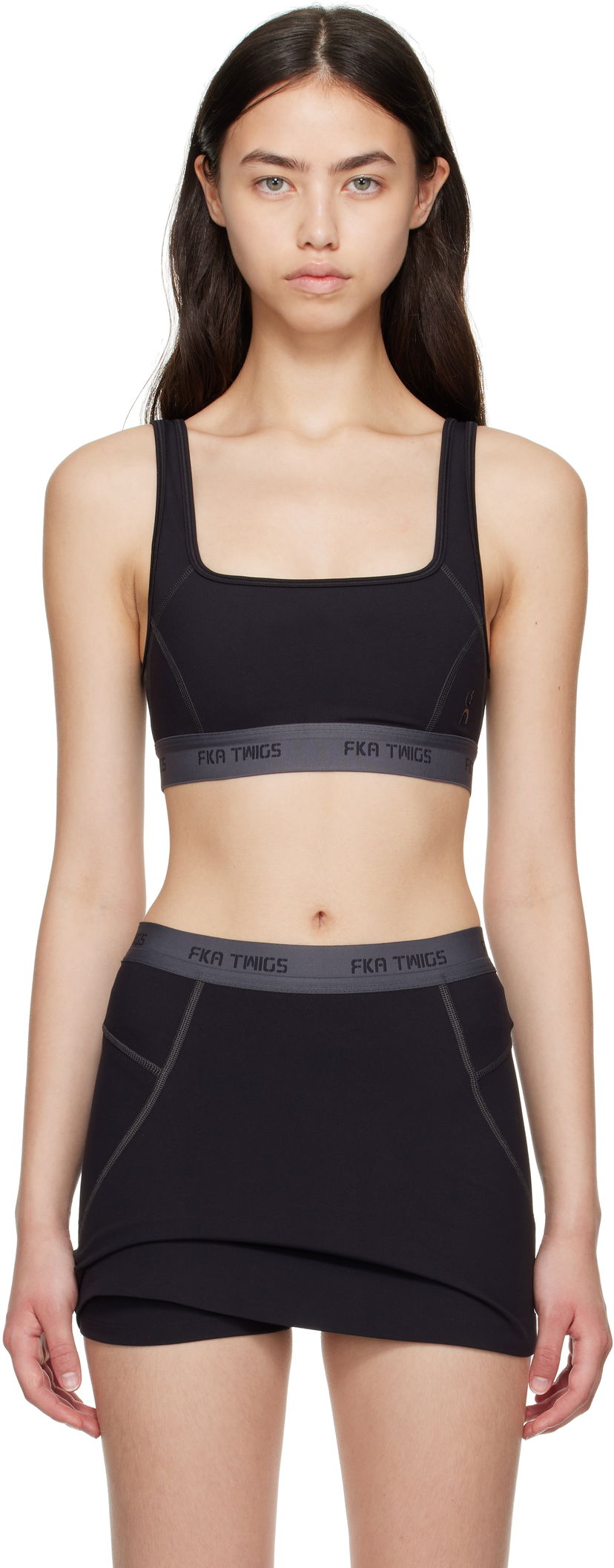 Бюстгальтер On Running FKA twigs Edition Studio Sports Bra чорний | 1WF11650553