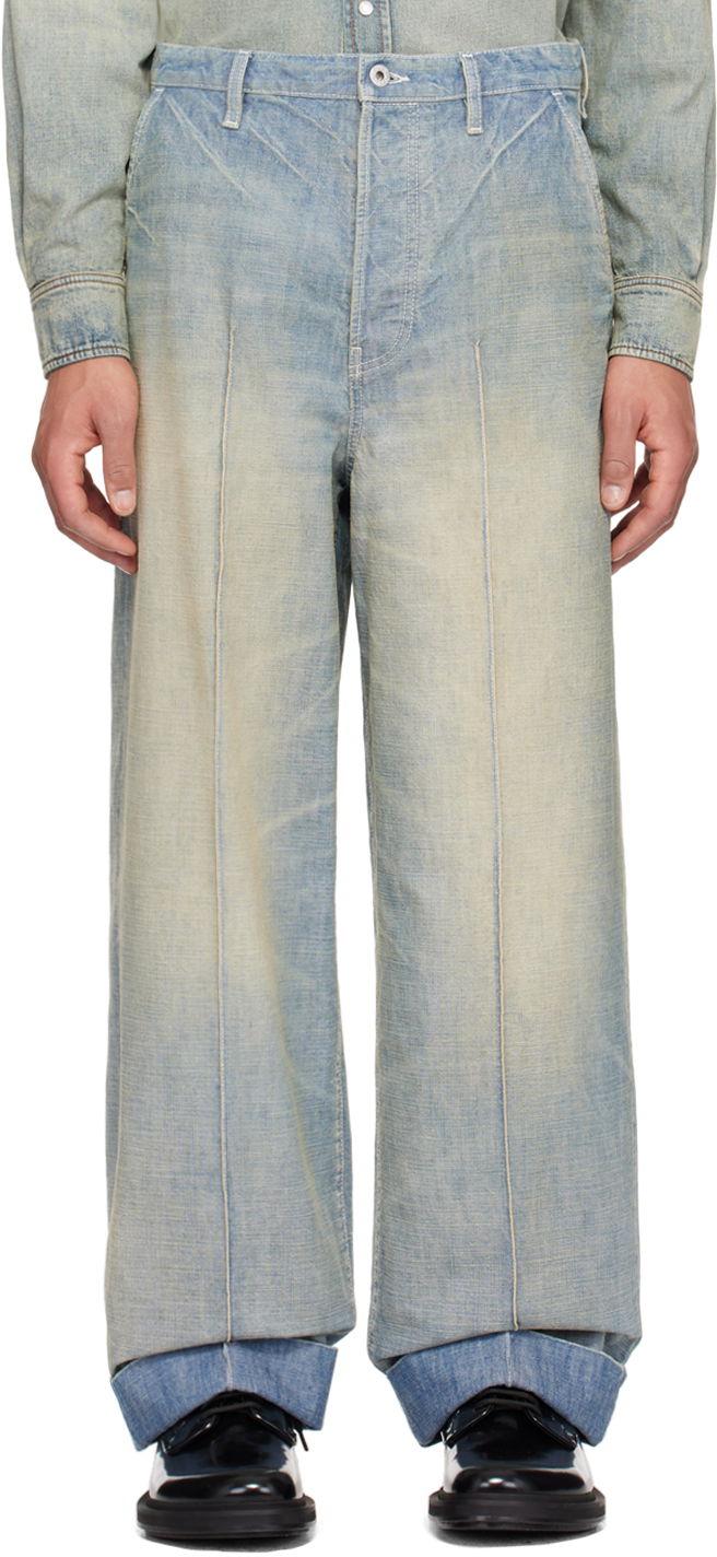Джинси KENZO Paris Jeans Синій | FE55DP3336H7