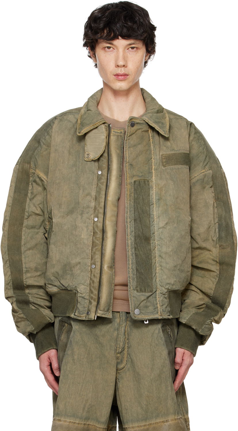Куртка бомбер 032C Clay Utility Bomber Jacket Зелений | F24-URW-1903-450