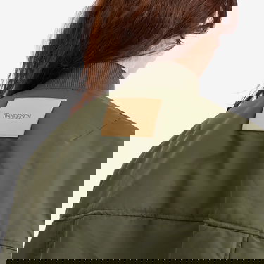 Куртка бомбер JW Anderson JW Anderson Oversized Curved Hem Bomber Jacket, Size 10 Зелений | JK0381-PG1696-595, 5