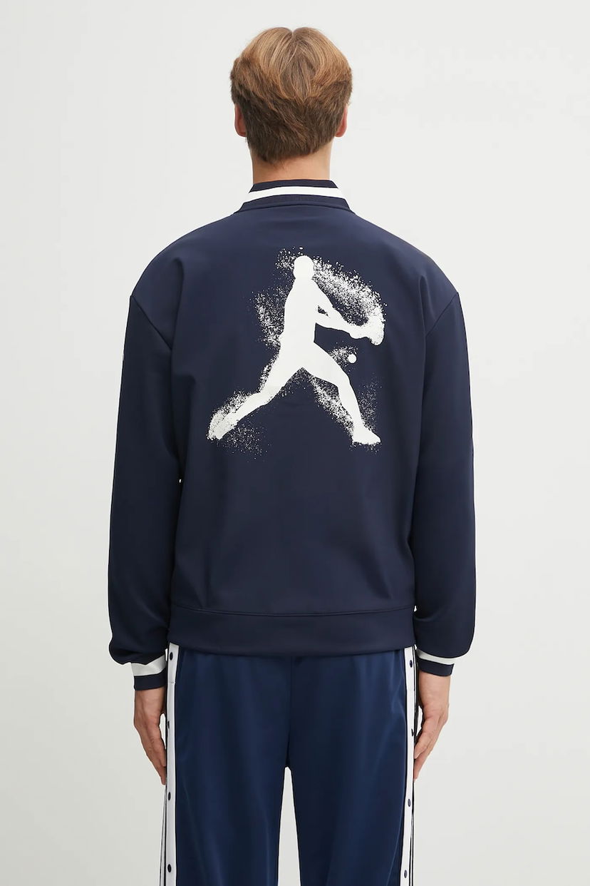 Куртка бомбер Lacoste Lacoste Track Jacket темно-синій | SH1045