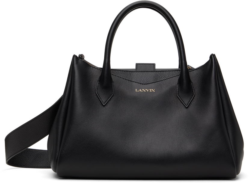 Сумочка LANVIN Lanvin L'Octave Leather Day Bag чорний | LW-BGSC01-PIGR-A24