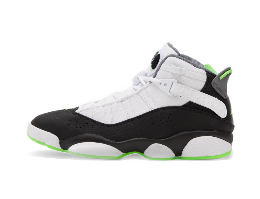 Кросівки та взуття Jordan Jordan 6 Rings white/green strike-black чорний | 322992-130