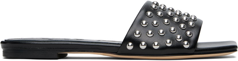 Аксесуари Aeyde Aeyde Anna Studded Leather Sandals чорний | A11-FS-BRNS08FL185-SS25-800-007