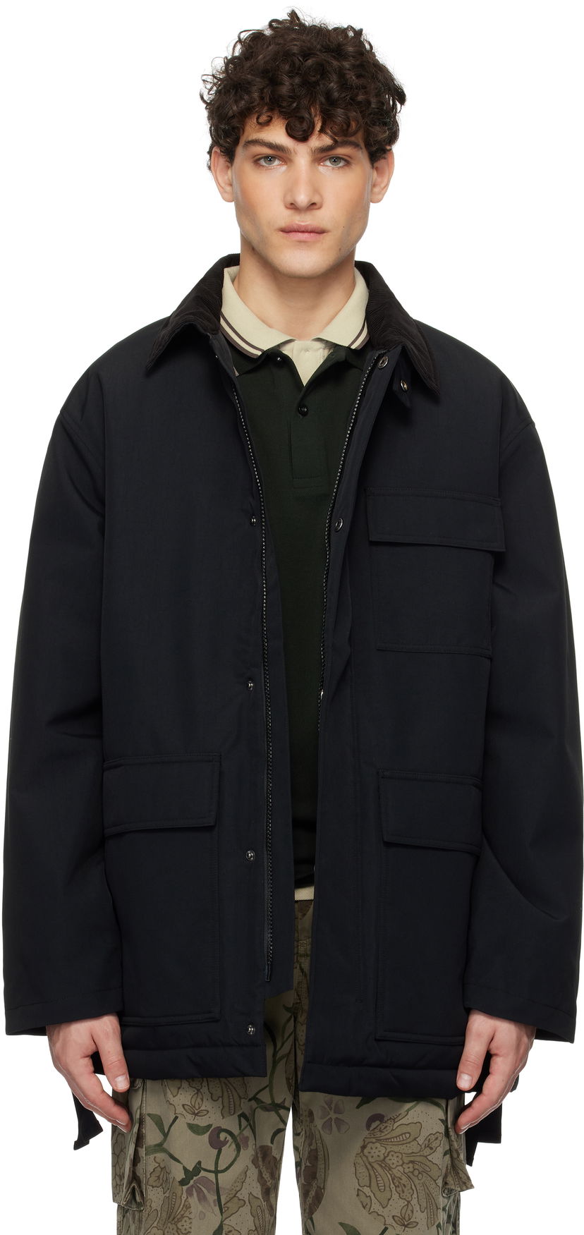 Парка Carhartt WIP Black Clarton Insulated Coat чорний | I033870