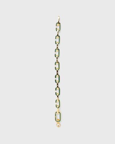 Браслет Casablanca Enamel "C" Link Bracelet Металік | A-AW25-JW-322-01, 2