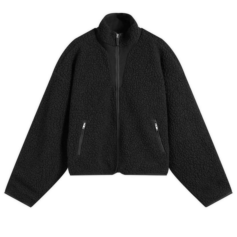 Куртка Entire Studios Fleece Jacket, Size Large чорний | ESU-W25-1045-BL