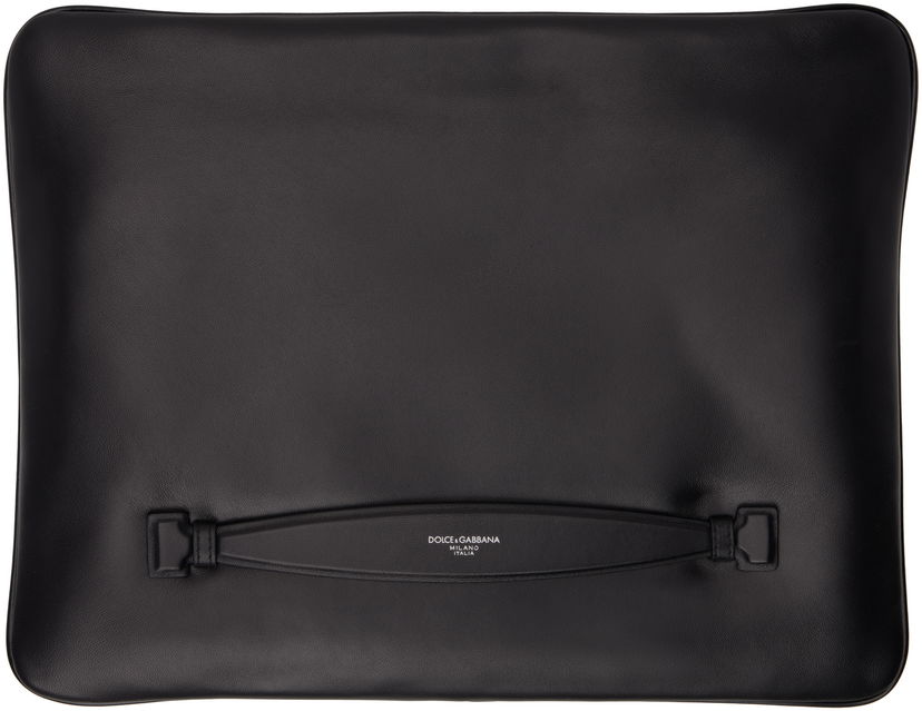 Валіза Dolce & Gabbana Leather Pouch чорний | BM3049AF984
