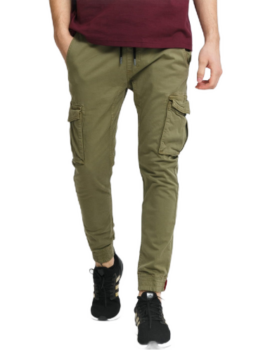 Штани карго Alpha Industries Cargo Pants Cotton Twill Jogger Зелений | 116202 11