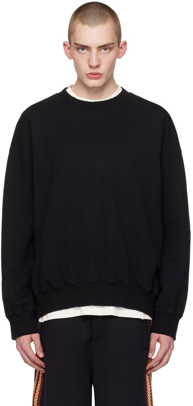 Cветр LANVIN Future x Sweatshirt чорний | RU-SS0016-J119-P24
