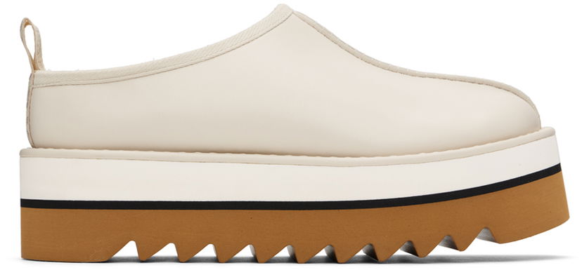Кросівки та взуття Stella McCartney Elyse Platform Slippers білий | 810441E00193