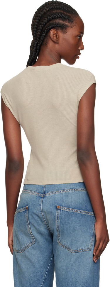 Футболка Ksubi Ksubi Staple Short Sleeve T-Shirt бежевий | WPF25TE014, 2