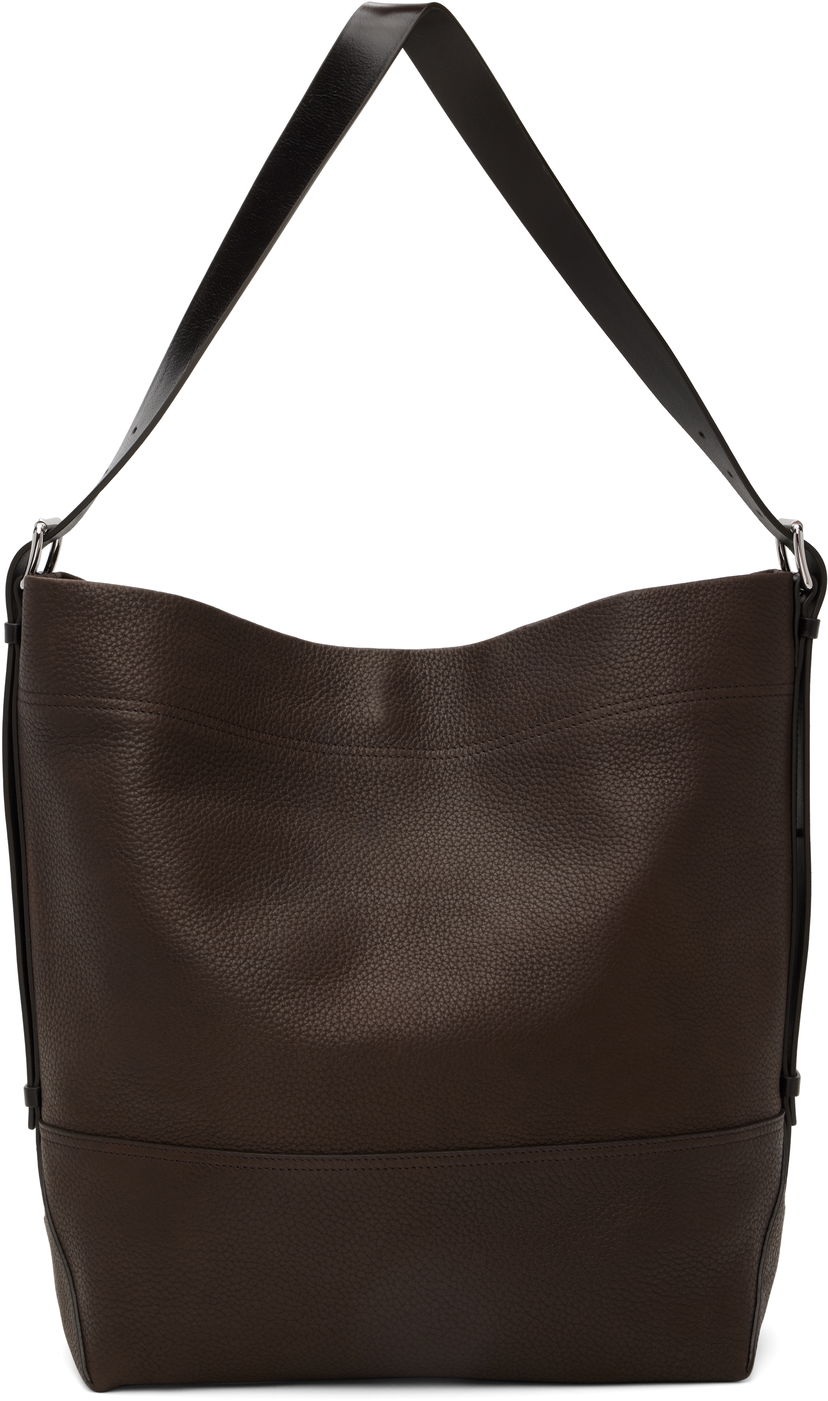 сумка-тоут LEMAIRE Lemaire Belted Tote Коричневий | BG0153 LL0166