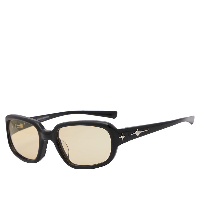 Сонцезахисні окуляри Gentle Monster Noizer Black & Yellow Sunglasses чорний | NOIZER-01-OL