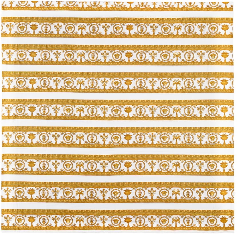 Шарф Versace I Love Baroque Duvet Cover, Queen білий | ZDC000004ZCOP0105