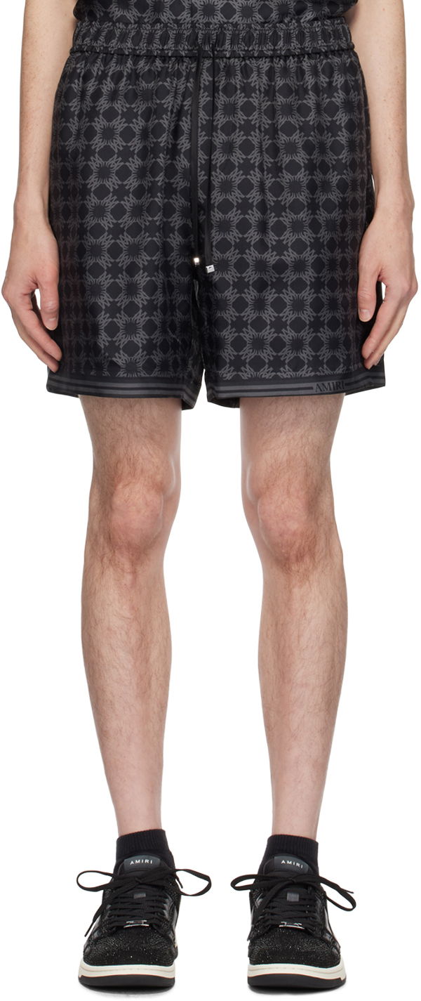 Шорти AMIRI Quad Shorts чорний | AMSHCA1052