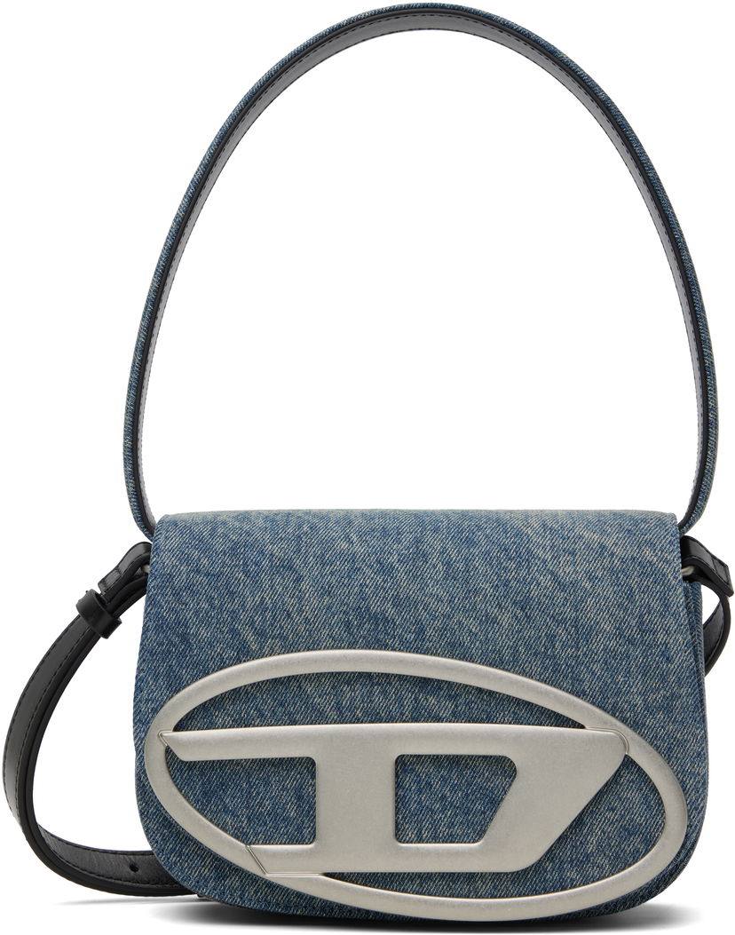 Сумочка Diesel Diesel 1DR Denim Shoulder Bag Синій | X08396 P1730