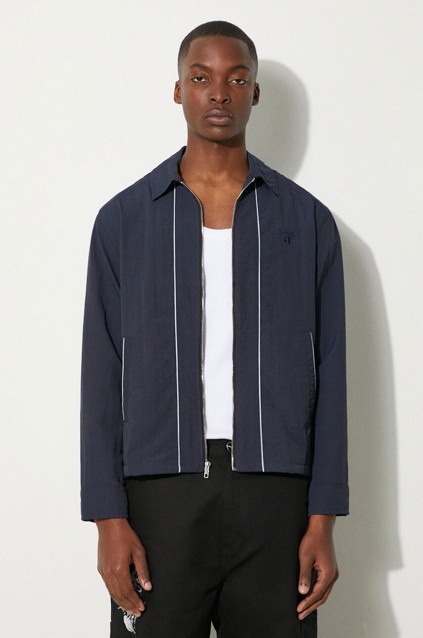 Куртка бомбер Awake NY Coaches Jacket Синій | SP24.OT002