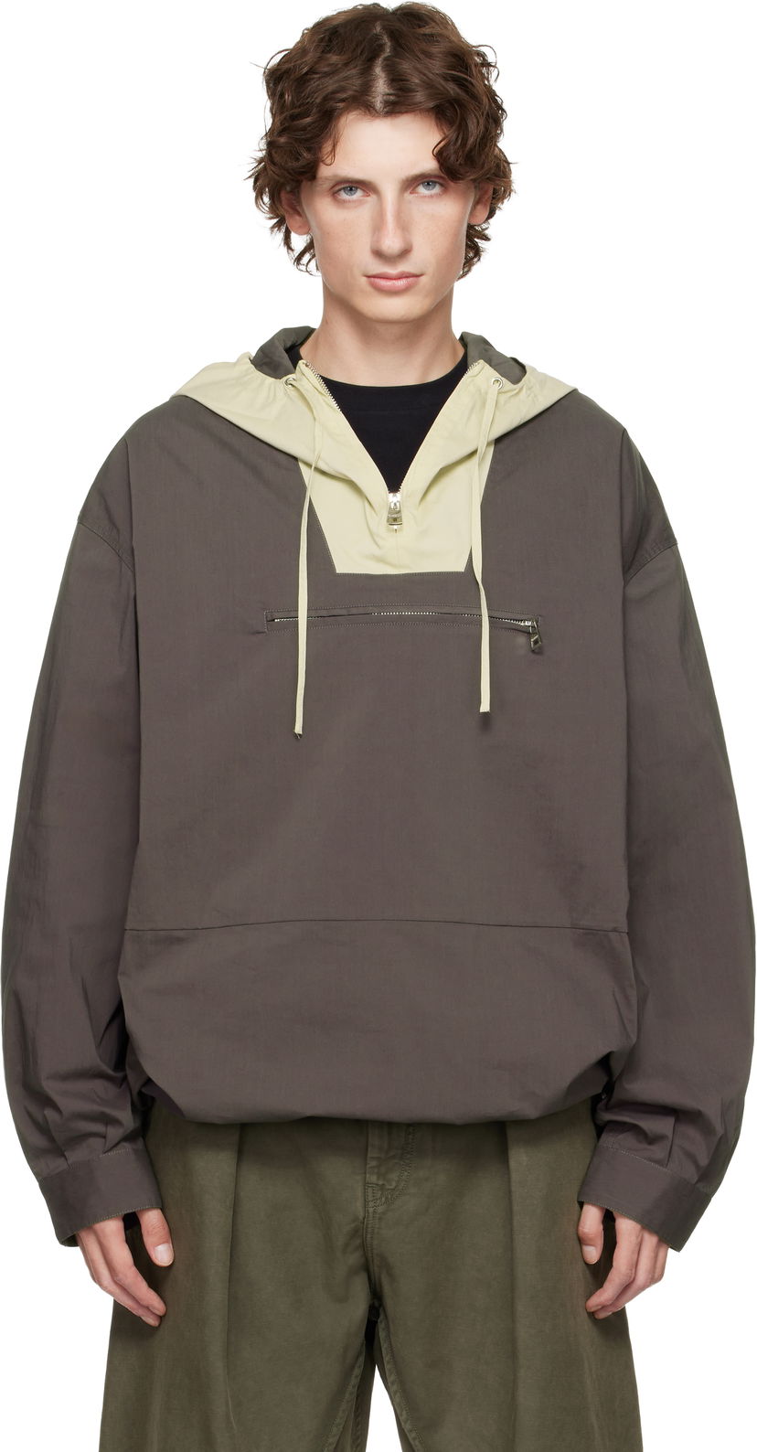 Вітровка JW Anderson JW Anderson Contrast Hood Jacket Різнокольоровий | JK0392-PG1838