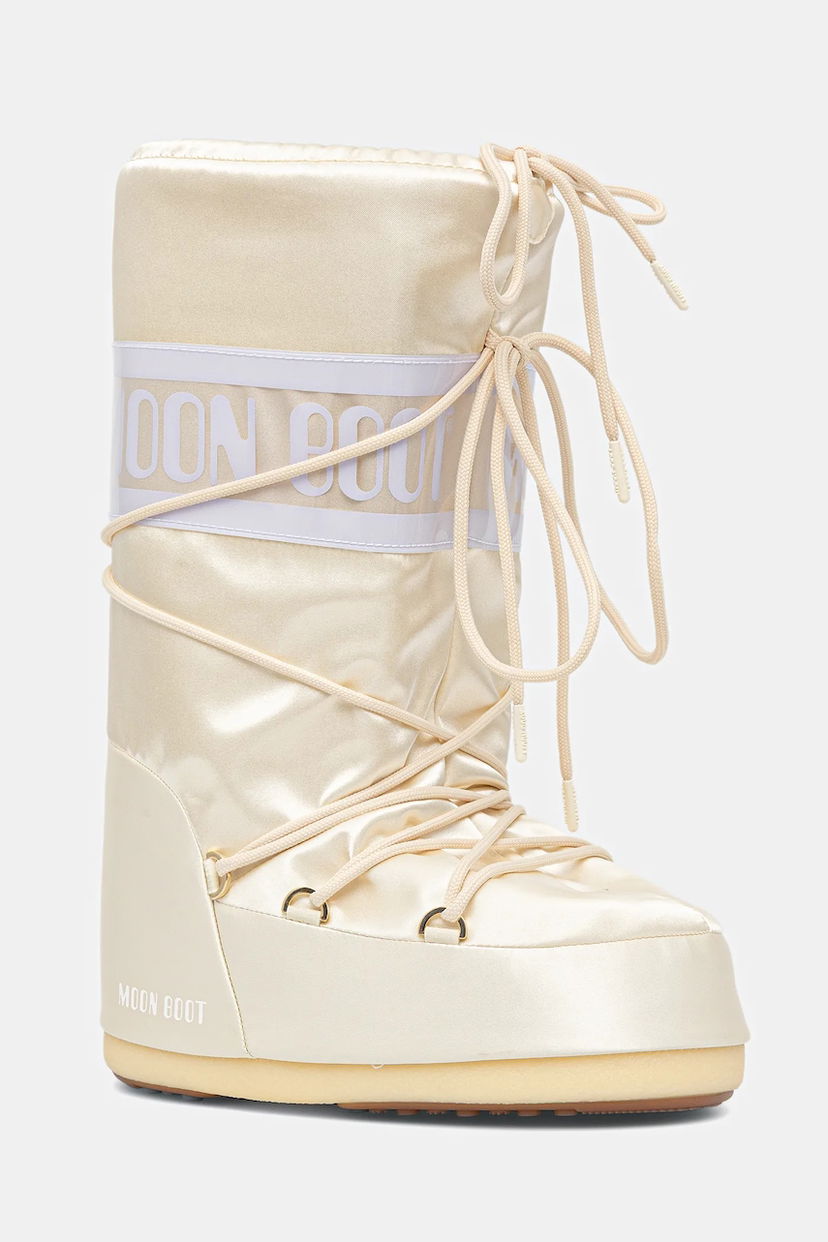 Кросівки та взуття Moon Boot ICON Pearly Snow Boot бежевий | 80D1403060.L020