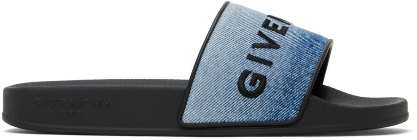 Купальники Givenchy Givenchy Slide Flat Pool Slides чорний | BE3076E2CT420