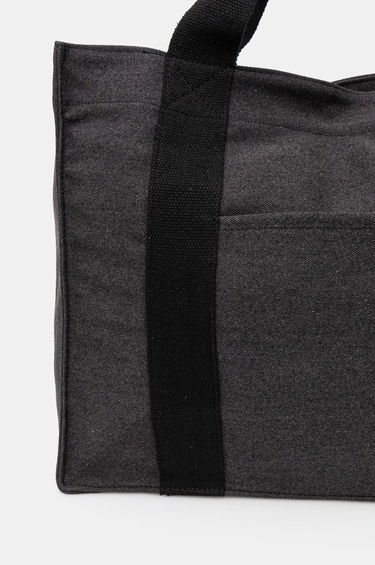 сумка-тоут Samsoe Samsoe SALUCAS Canvas Tote Bag чорний | U24400010, 2