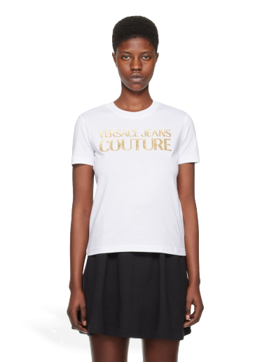 Футболка Versace Bonded T-Shirt білий | E76HAHT04_ECJ00T