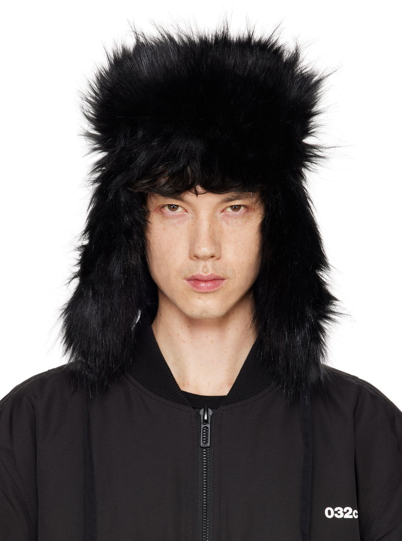 Капелюх 032C Trapper Aviator Hat чорний | F24-UAW-3204-000