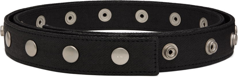 Ремені Rick Owens Rick Owens DRKSHDW Hollywood Snaps Belt чорний | DA01E3441 BWES2