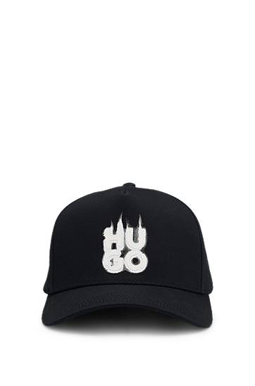 Кепка BOSS HUGO Cap with Smoke Logo чорний | 50533432