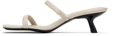 Догляд за взуттям Anine Bing ANINE BING Hilda Two-Strap Kitten Heel Mules бежевий | A-14-11101-IVY17, 2