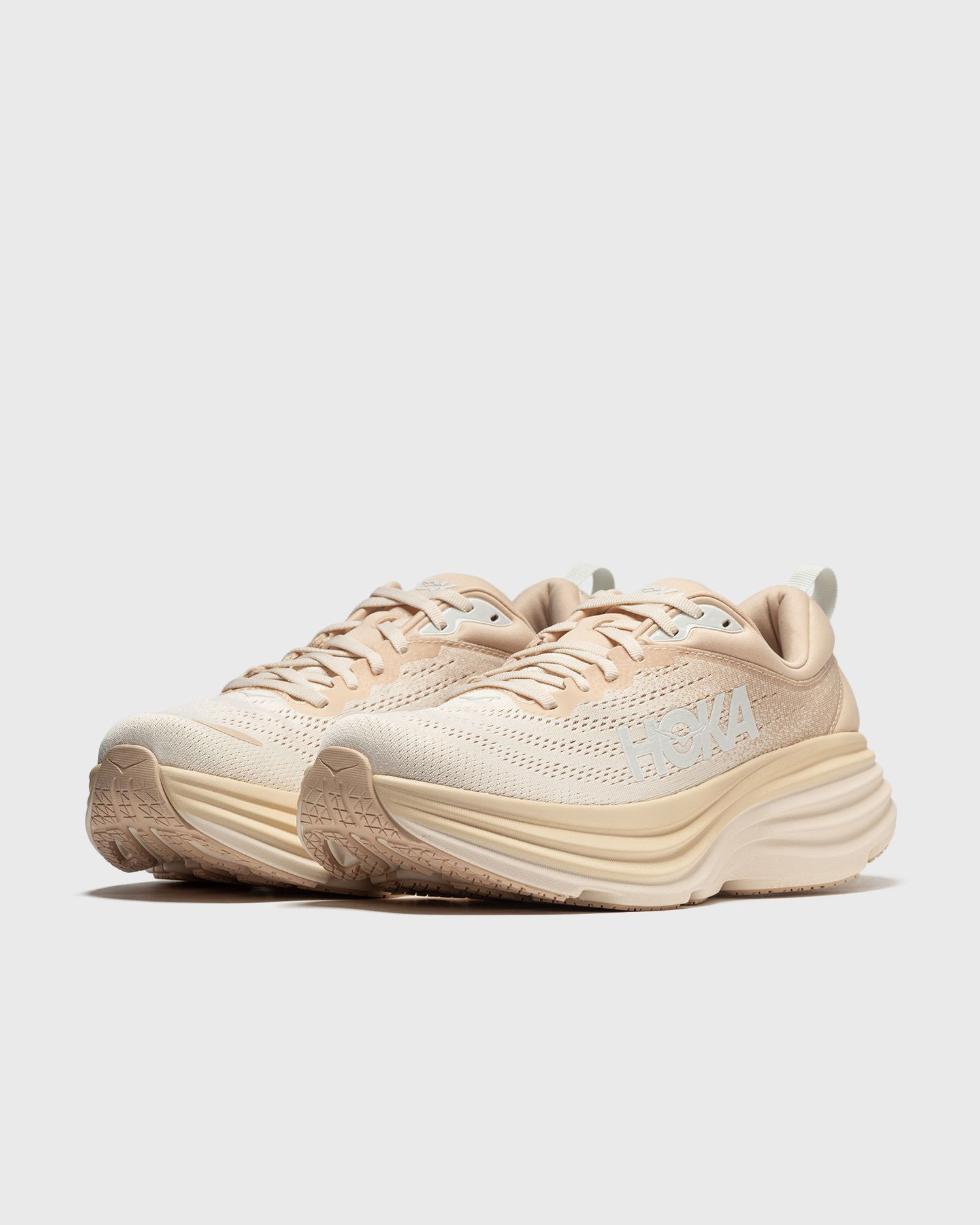 Кросівки та взуття Hoka One One Bondi 8 бежевий | 1123202-SSEG, 1