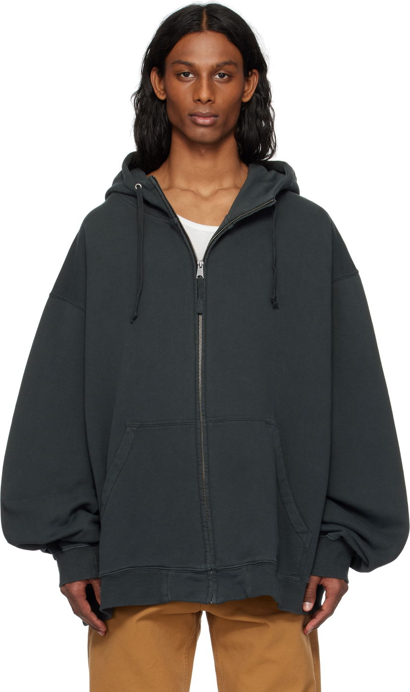Світшоти Maison Margiela Maison Margiela Numeric Zip-Up Hoodie Зелений | S50HG0049 M25017