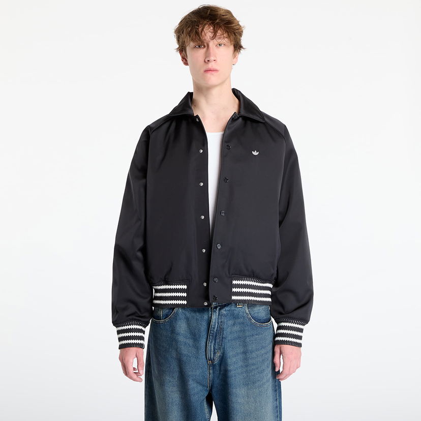 Куртка бомбер adidas Originals Premium Bomber Jacket чорний | JV7624