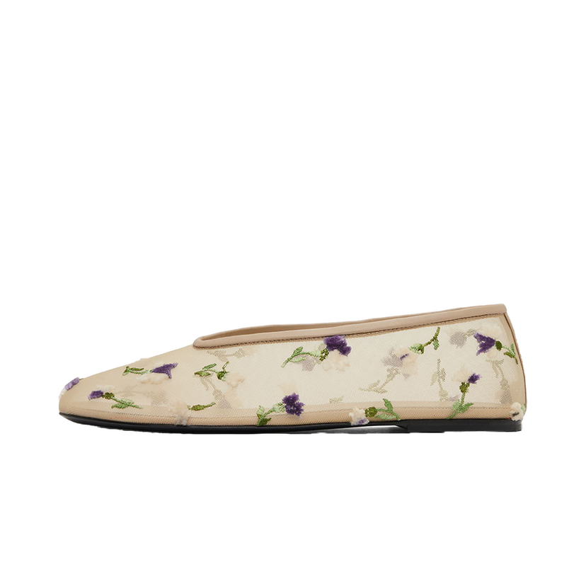 Кросівки та взуття Khaite Marcy Ballerina Flats бежевий | F4038-4069
