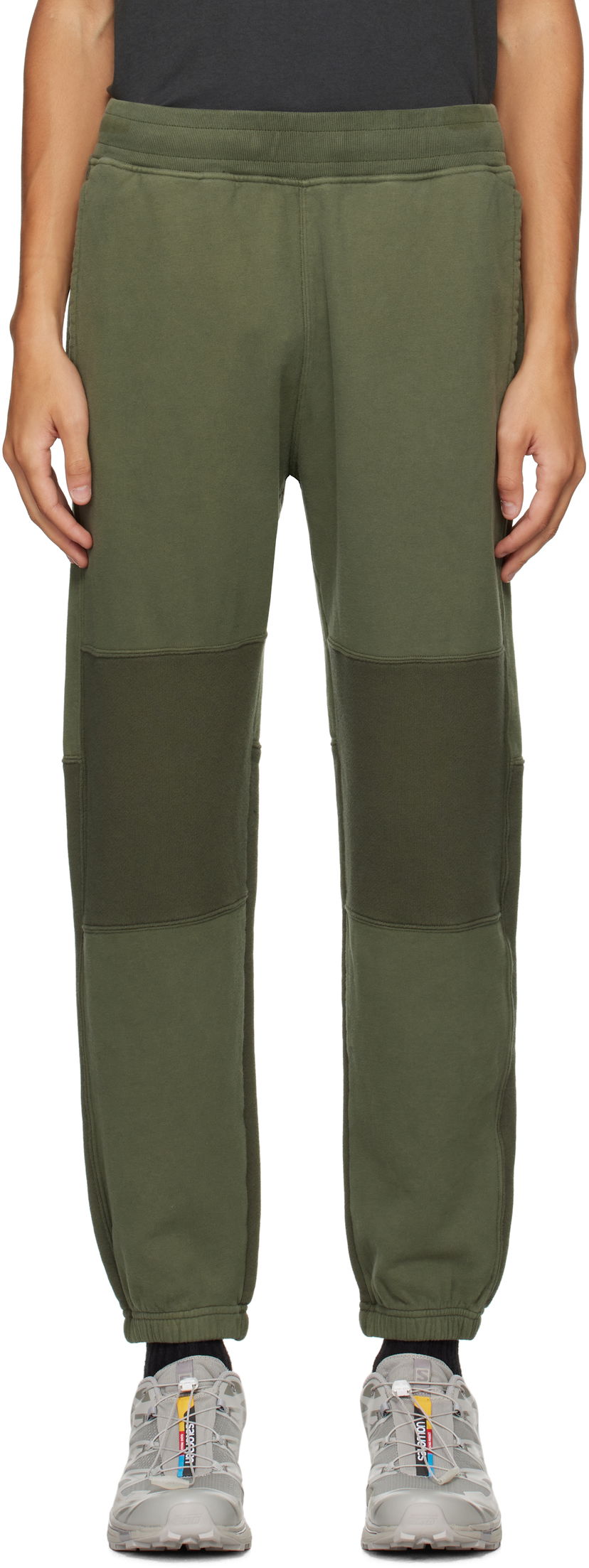 Спортивні штани Stone Island Brushed Organic Cotton Fleece Sweatpants Зелений | 811560352